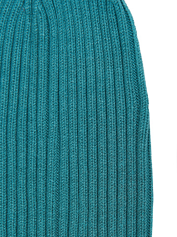 Turquoise Set Of Mittens & Beanie, 2