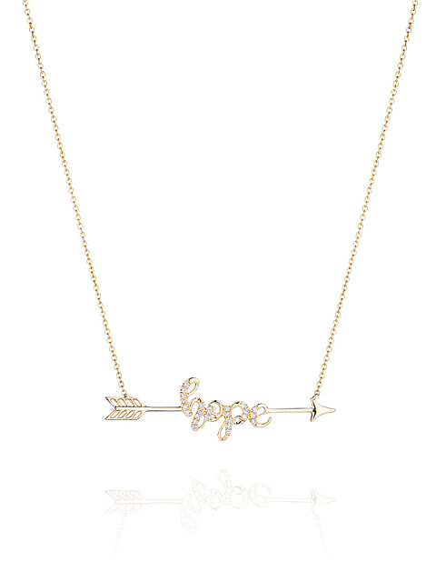 Yellow Gold & Diamonds "Hope" Necklace, 1